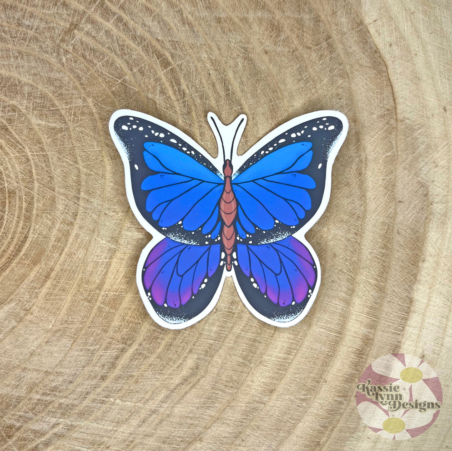 Butterfly Sticker (choose your color)