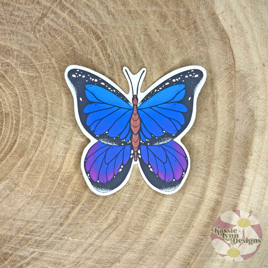 Butterfly Sticker (choose your color)