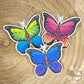 Butterfly Sticker (choose your color)