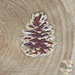 Pinecone Sticker