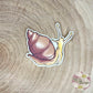 Snail Sticker: Brown